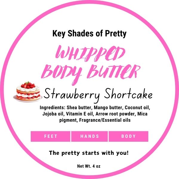 Strawberry Shortcake Body Butter